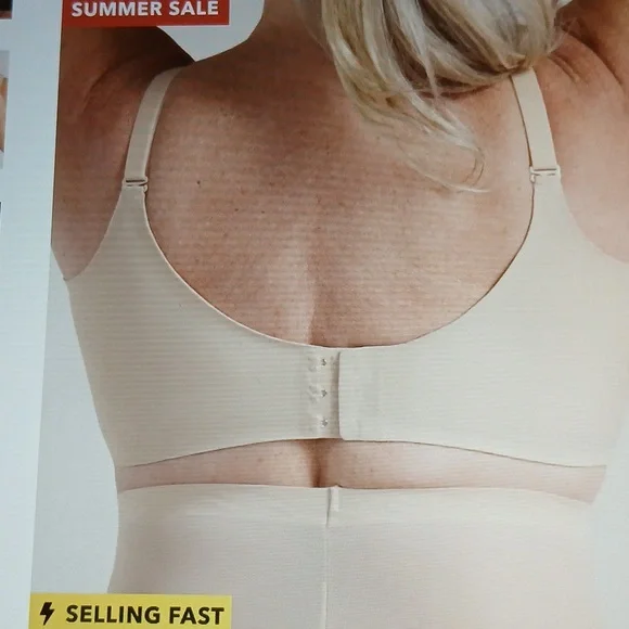 11- S Shapermint Essentials Smoothing Comfort Wireless Bra - Picture 3 of 3